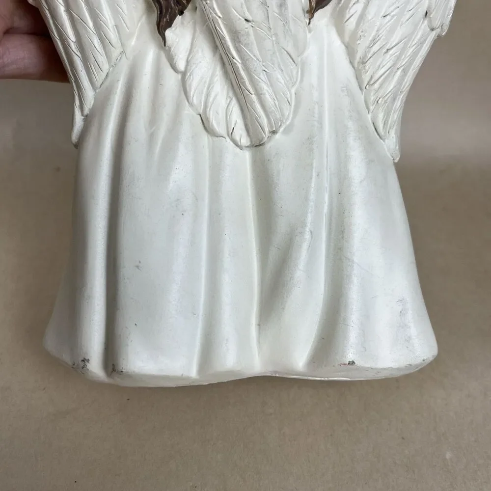 VTG Angels Inspirational Figurine Tealight CandleHolder 7